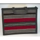Cartable double face en saaf et artisanat Cartable double face en saaf et artisanat